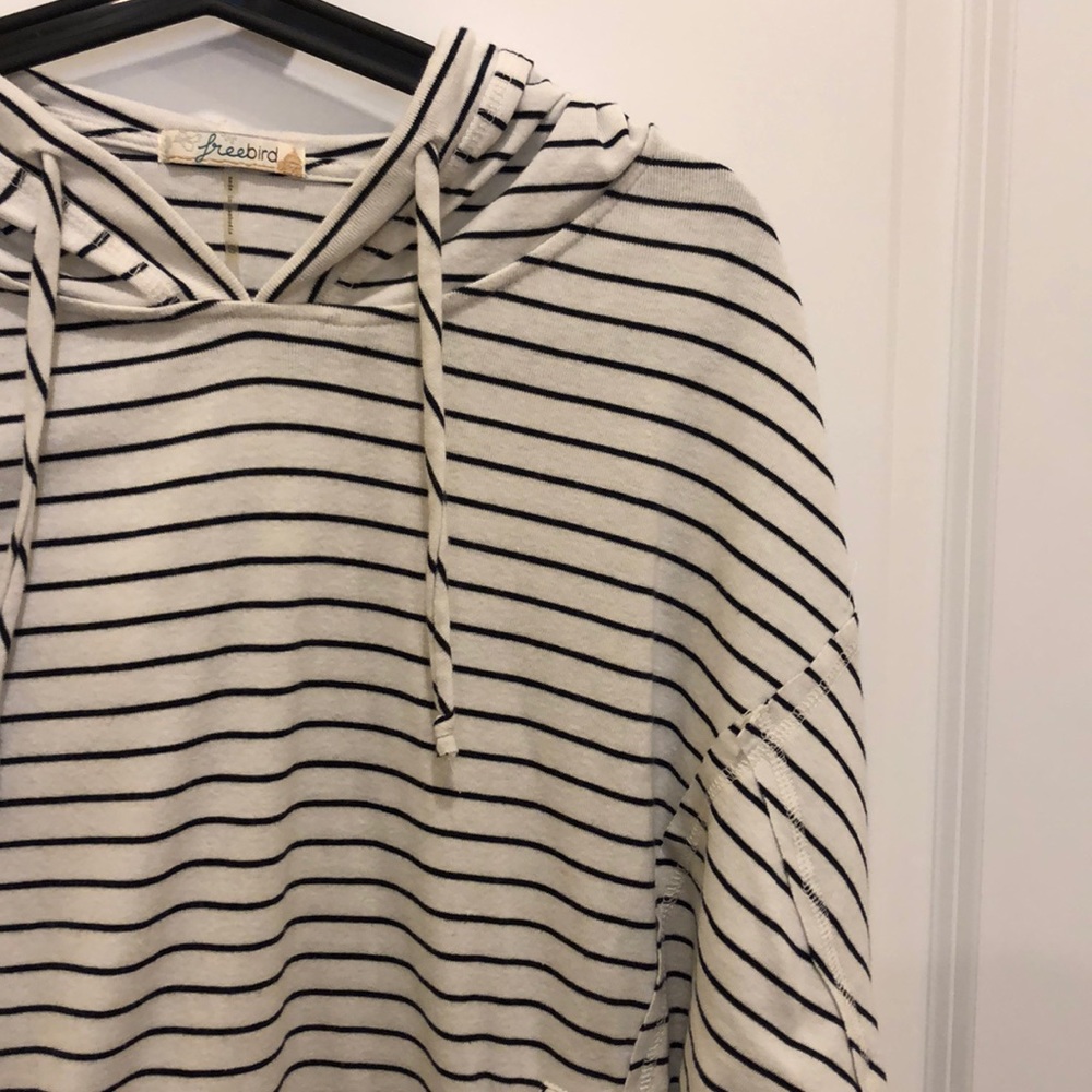 Striped hoodie